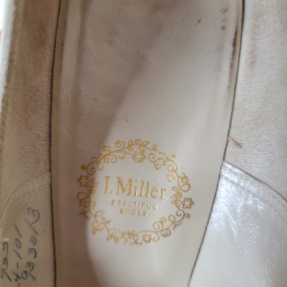 Vintage 1950s Heels Shoes Pumps Hemphill Wells  Polka Dot Women's  Size 6.5 - Picture 6 of 7